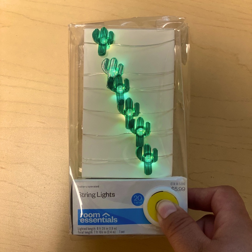Cactus String Lights